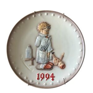 M.J. Hummel “The Little Doctor” Collector Plate
